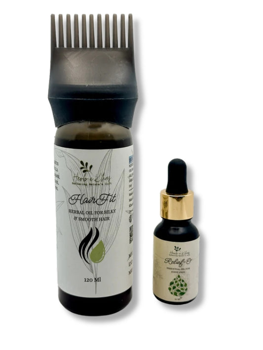 Mixed Match Pack - Relief-O 15ml + HairFit