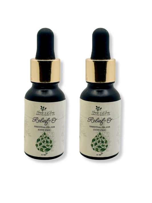 Double Strength Pack - Relief-O 15ml + Relief-O 15ml